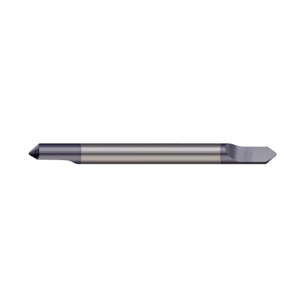 Micro 100 Engraving Cutter, Tipped Off, Double Ended, 0.2500" (1/4) Shank dia RSC-250-220X